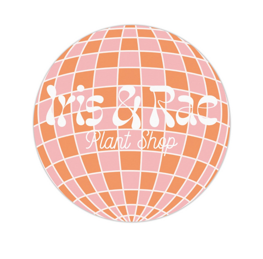 Iris & Rae Disco Ball Sticker